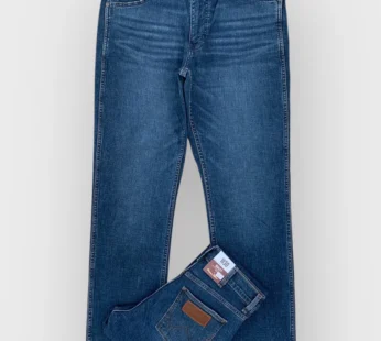 Men’s Straight Fit Dark Blue Jean