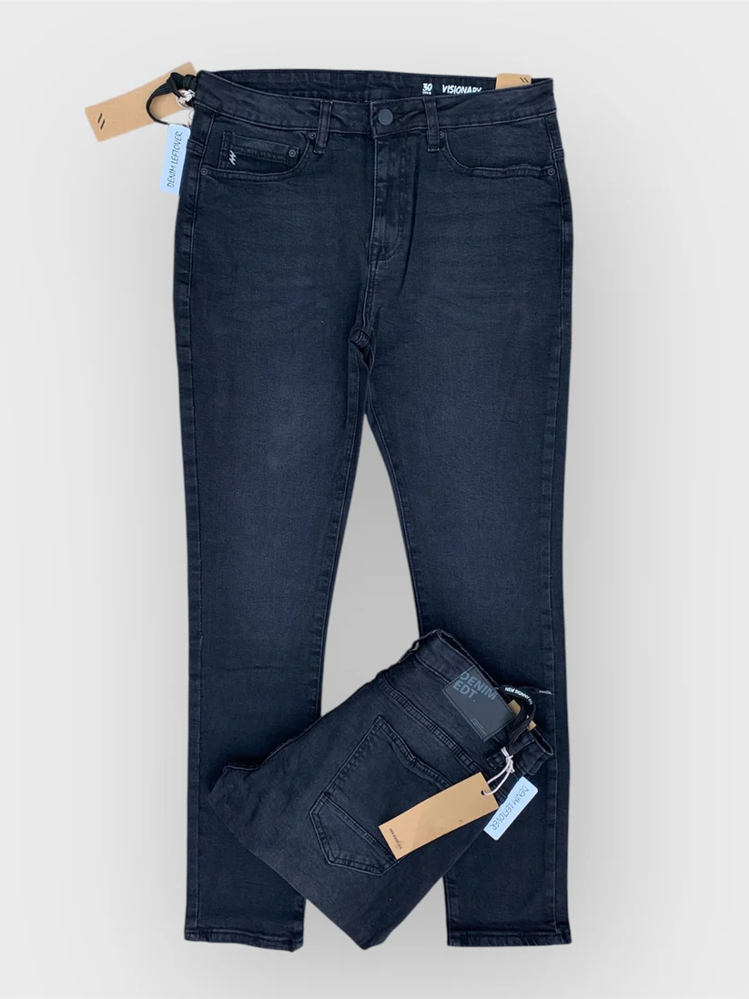 Men's Skinny Fit Diamond Black Jean