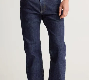Men’s Straight Fit Dark Blue Jean
