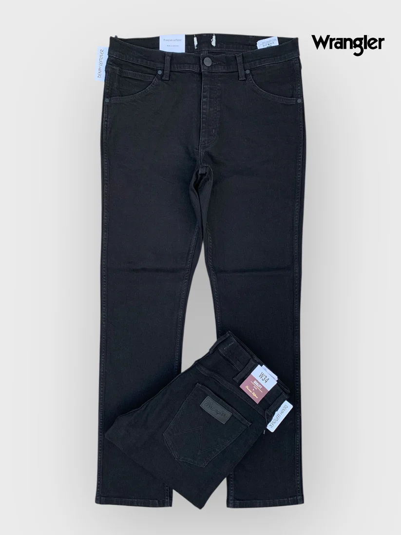 Men's Slim Fit Black Jean