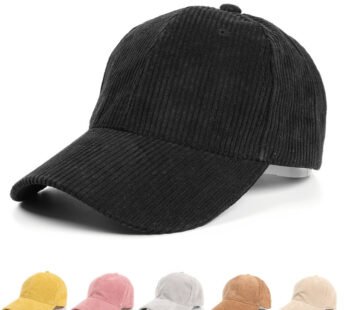 All-Match Pure Corduroy Baseball Caps For Men And Women