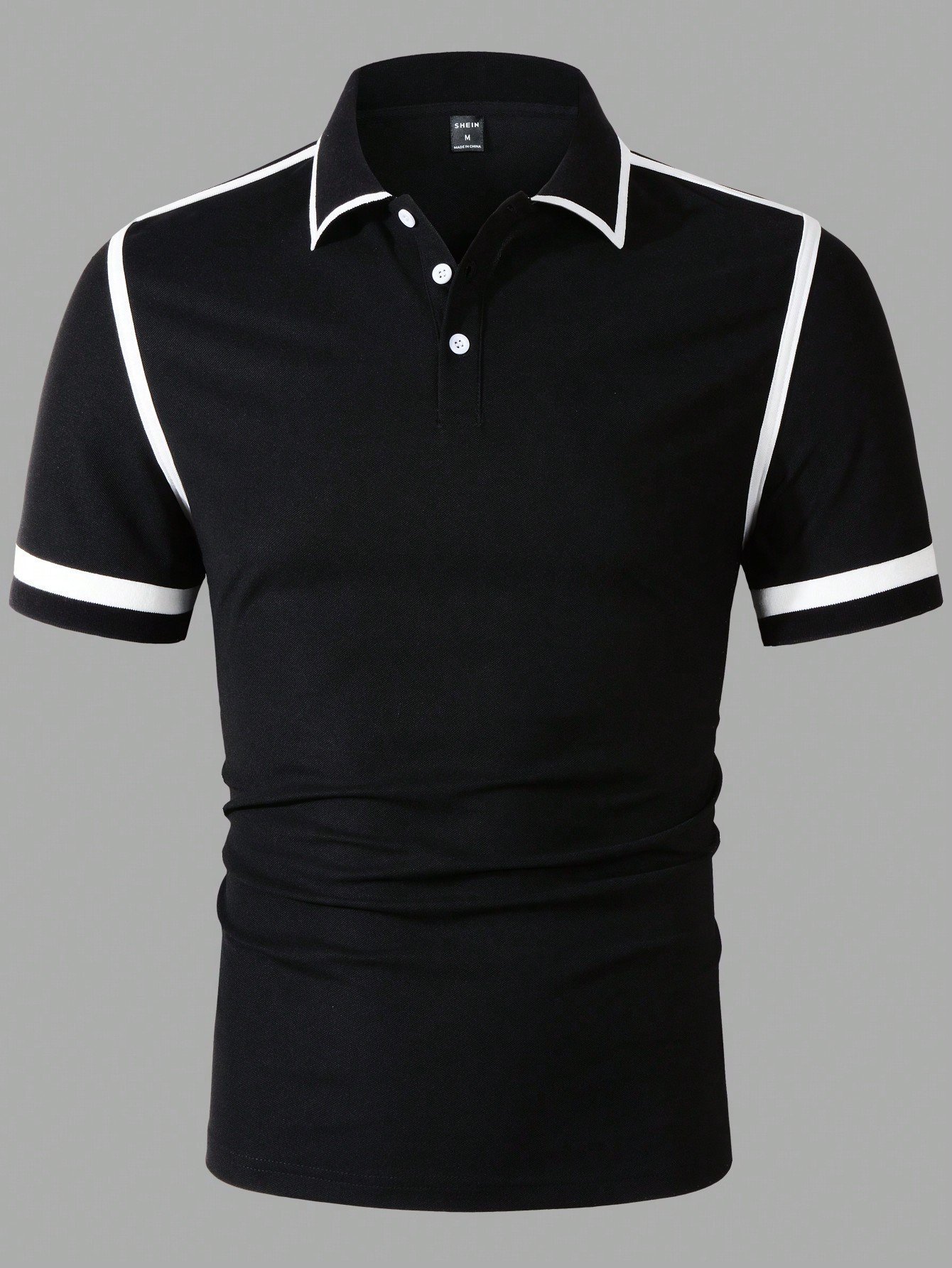 Men’s Solid Color Short Sleeve Polo Shirt – Classic Casual Style - Image 5