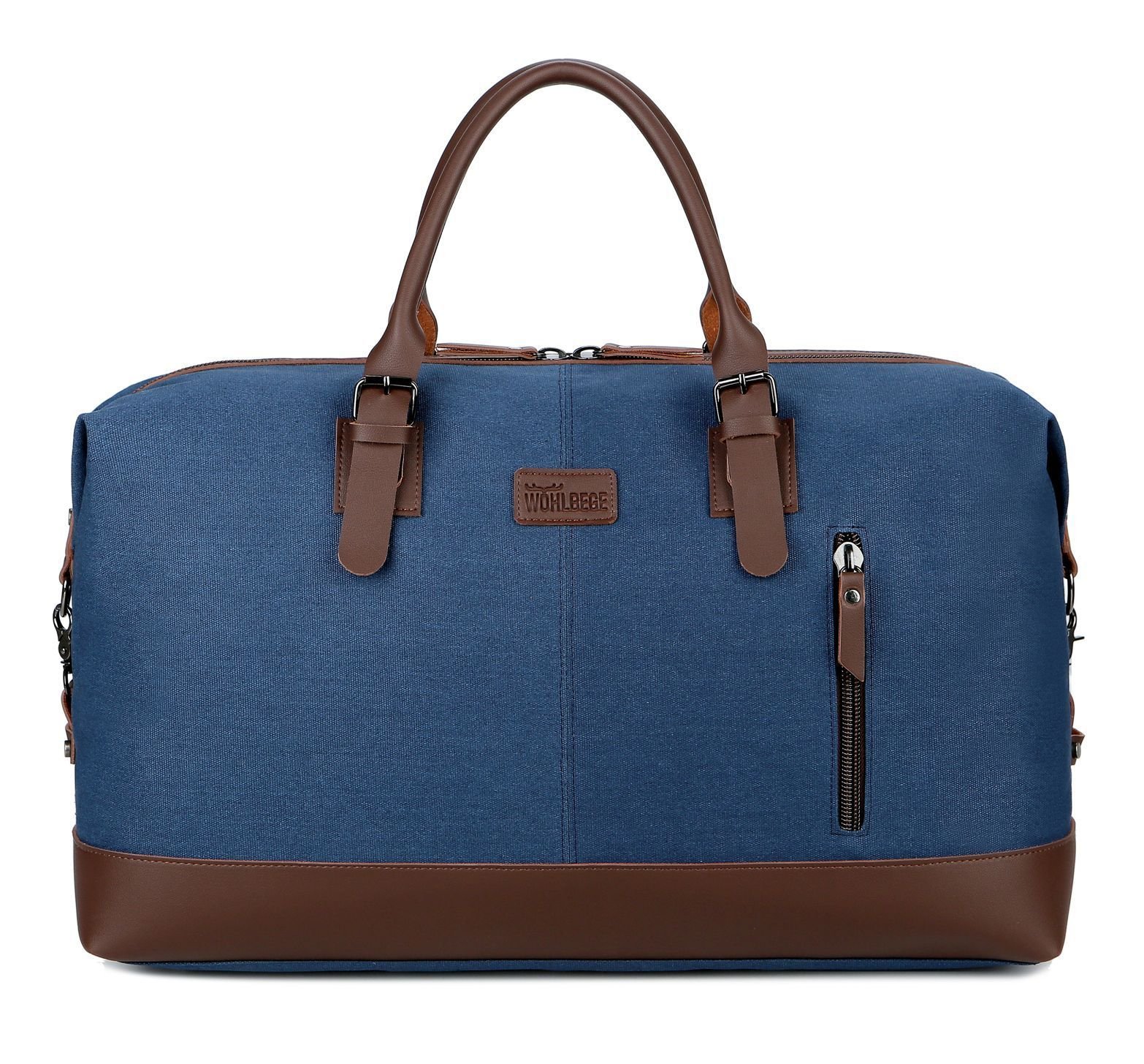 Canvas Travel Bag Men's Gym Bag Outdoor Luggage Bag - Image 5