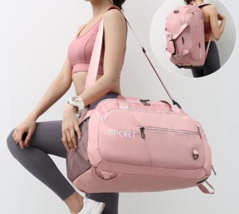 Luggage Bags For Women Handbag Oxford Men’s Fitness Gym Shoulder Bag Waterproof Sports Travel Backpack With Shoes Compartment