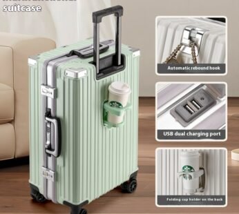 Trolley Password Universal Wheel Aluminum Frame Large Capacity Luggage