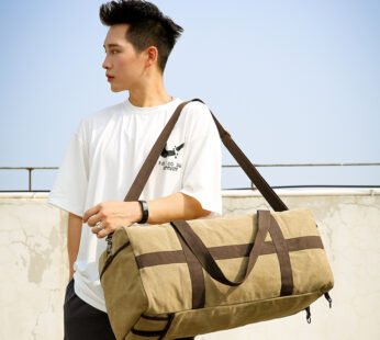 Canvas Luggage Bag Short-distance Outdoor Computer Backpack