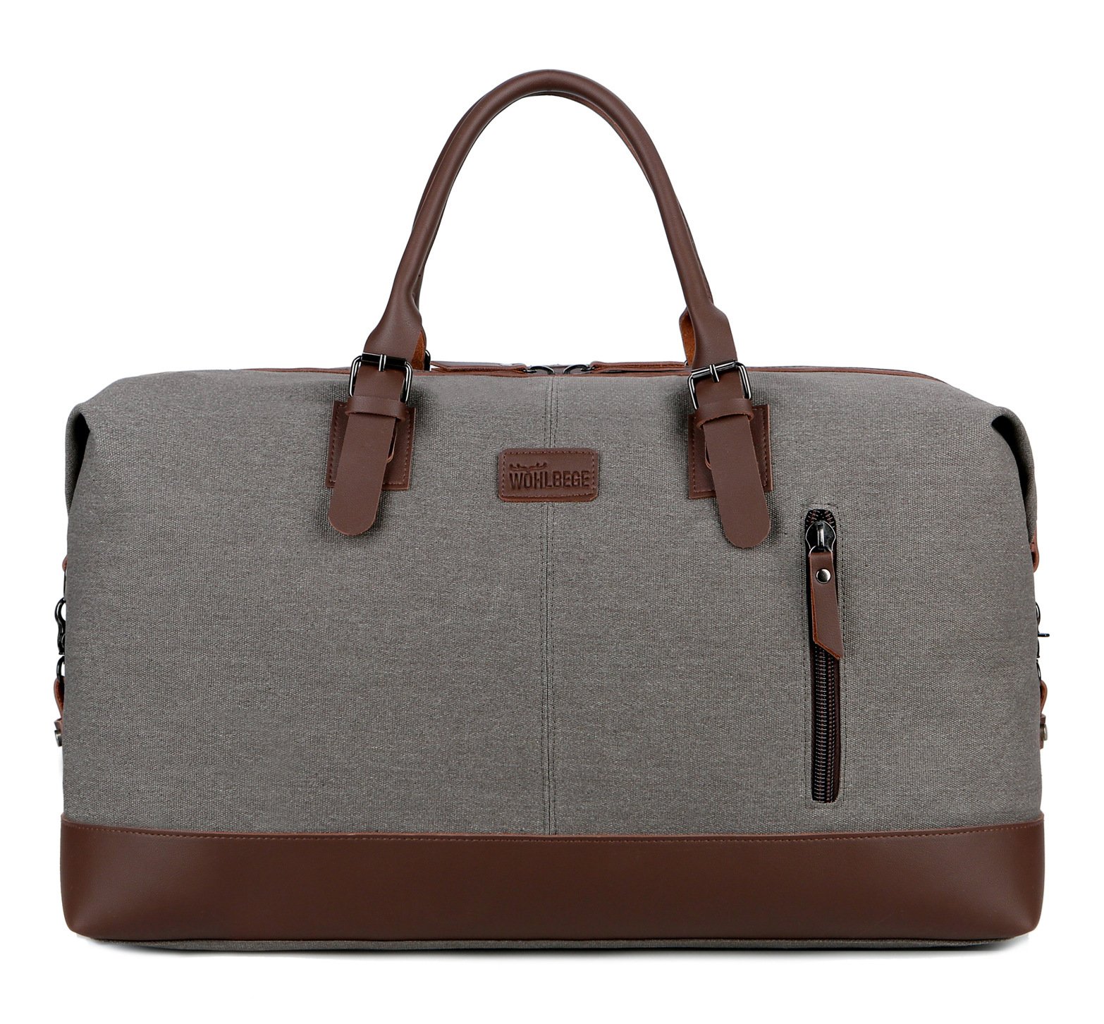 Canvas Travel Bag Men's Gym Bag Outdoor Luggage Bag - Image 4