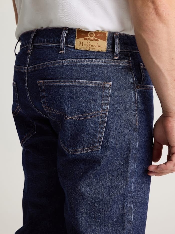 Men's Straight Fit Dark Blue Jean - Image 2
