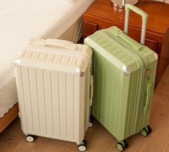 Luggage 20-inch Boarding Password Suitcase Durable Thickened Zipper Trolley Suitcase For Men