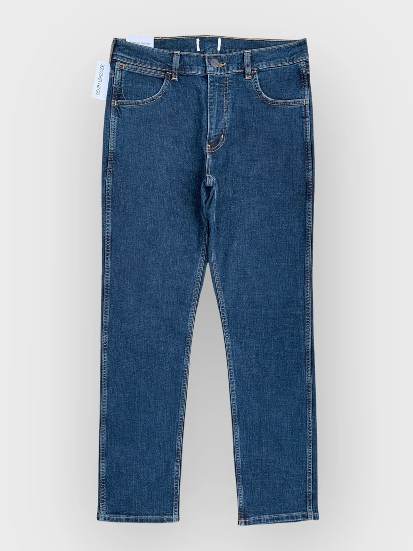 Men's Straight Fit Dark Blue Jean - Image 3