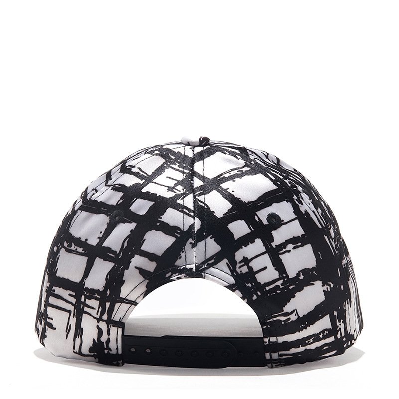 Black And White Mesh Sun Visor Foreign Trade Hot Style Caps - Image 3