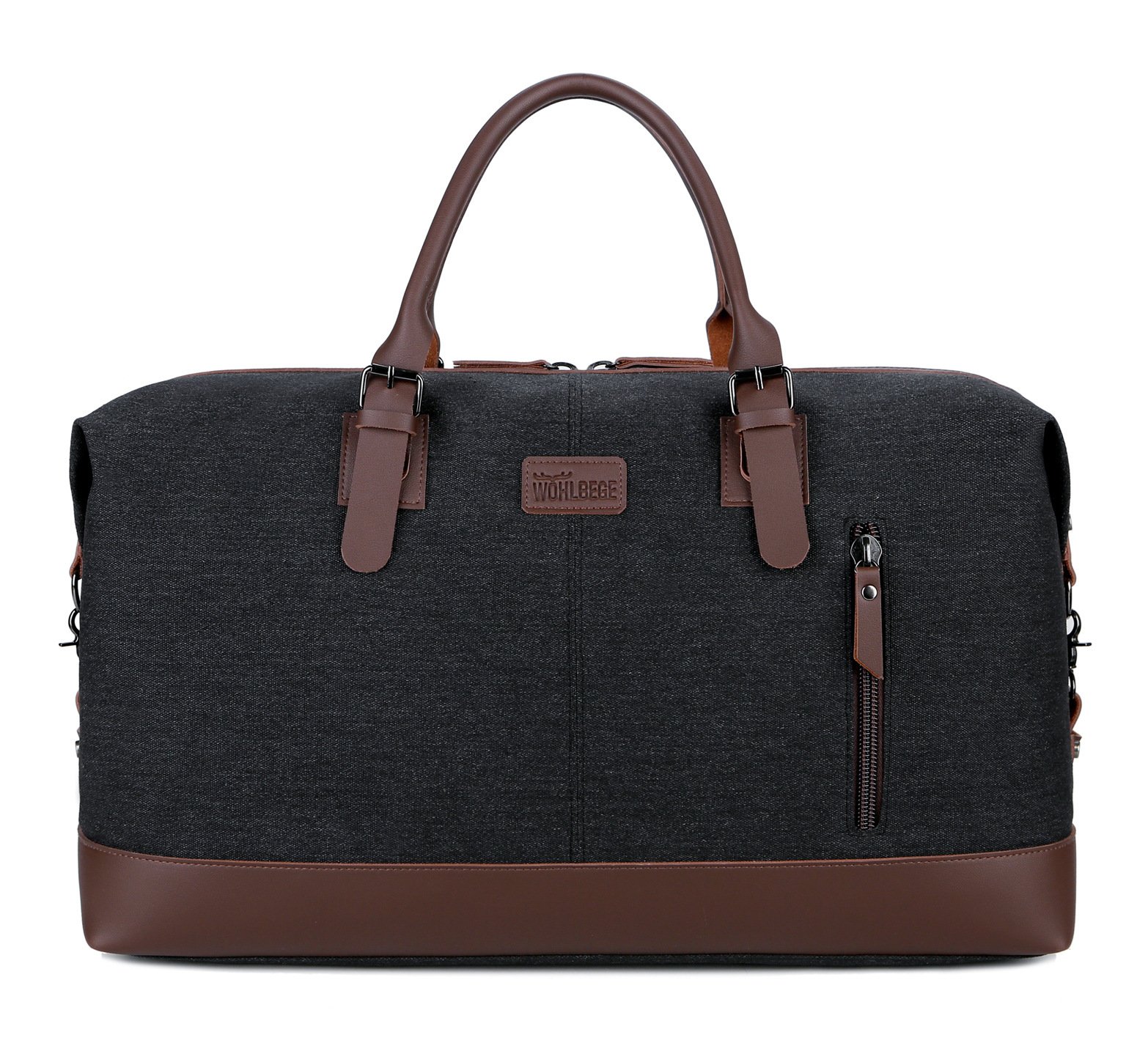 Canvas Travel Bag Men's Gym Bag Outdoor Luggage Bag - Image 6
