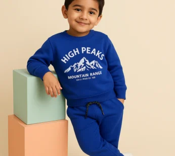 Mini Charm Winter Tracksuit – High Peaks (Royal Blue)