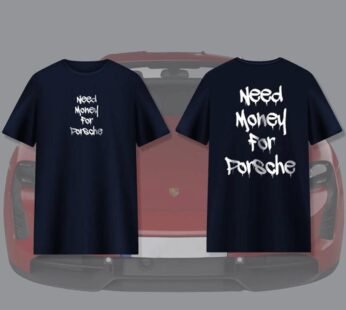 PORSCHE PASSION COTTON GRAPHIC TEE FOR MEN