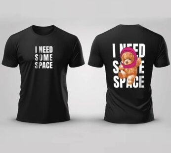 NEED SOME SPACE COTTON GRAPHIC TEE FOR MEN