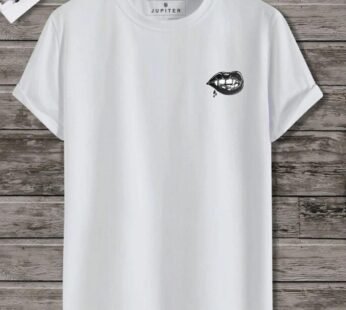 VAMPIRE GRAPHIC COTTON TEE FOR MEN