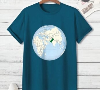 GLOBE COTTON GRAPHIC TEE FOR MEN