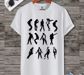 MICHAEL JACKSON COTTON GRAPHIC TEE FOR MEN