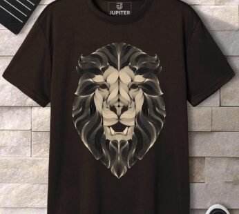 ROYAL LION COTTON GRAPHIC TEE FOR MEN