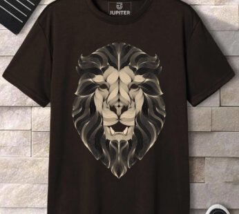 ROYAL LION COTTON GRAPHIC TEE FOR MEN