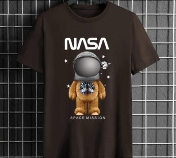 SPACE MISSIONS COTTON GRAPHIC TEE FOR MEN