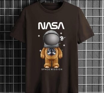 SPACE MISSIONS COTTON GRAPHIC TEE FOR MEN