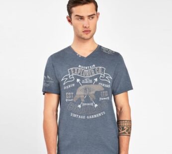 V NECK TEE SHIRT FOR MEN