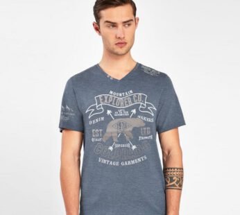 V NECK TEE SHIRT FOR MEN
