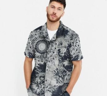 MEN HOLIDAY COTTON LINEN SINGLE SHIRT