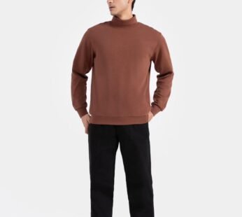 BROWN SWEATSHIRT