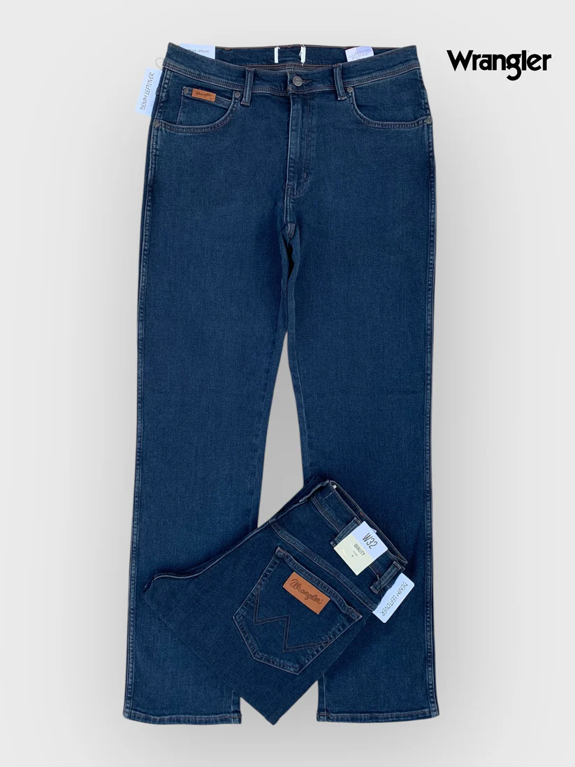 Men's Relaxed Fit Blue Black Jean