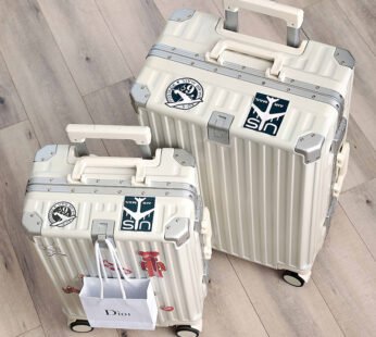 Aluminum Frame Luggage Solid Extra Thick And Durable Trolley Case