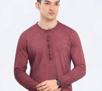 Full Sleeves Henley Tee – FMTCF23-005
