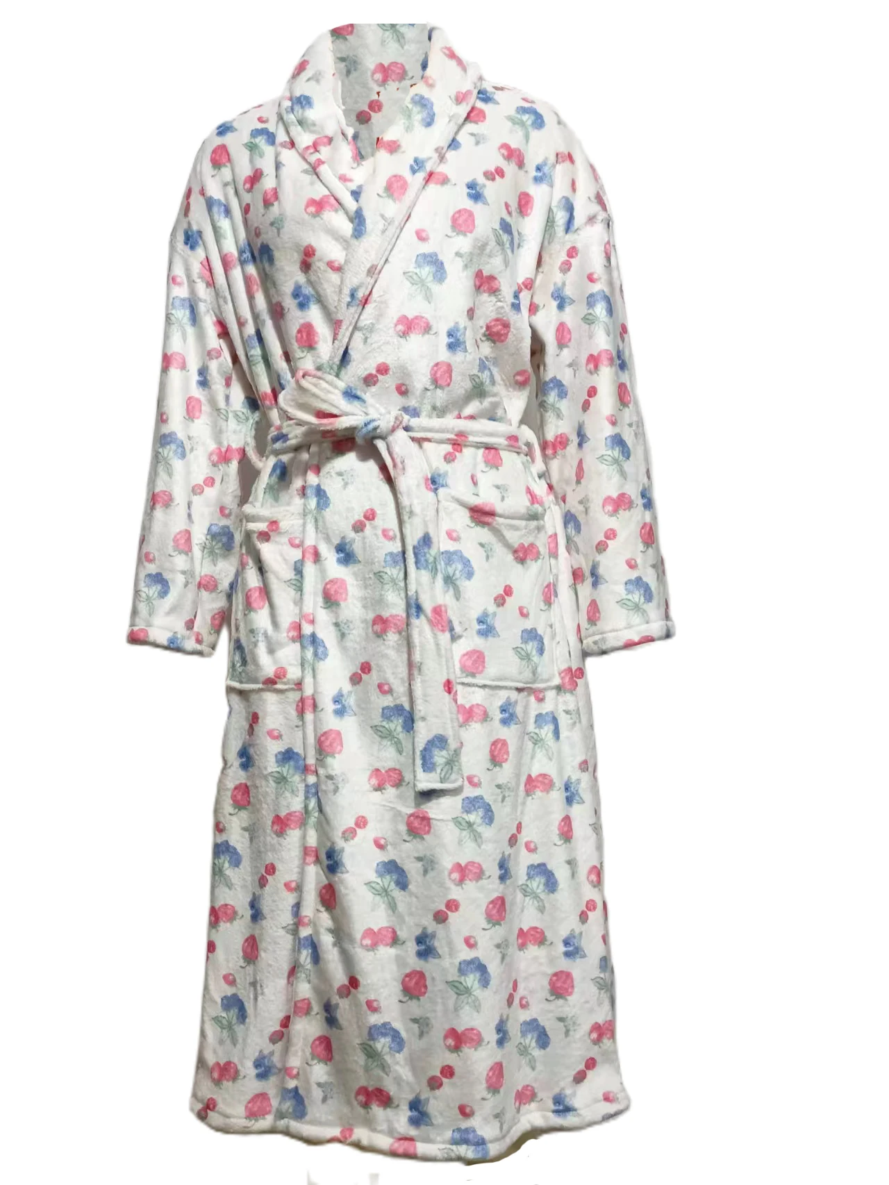 Women's Printed Long Sleeve Pajamas Set, Warm - Image 9