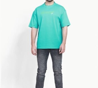 Loose Fit Raw Edge Graphic Tee – FMTGL22-003