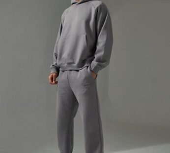 Man Active Training Dept Boxy Embossed Tracksuit