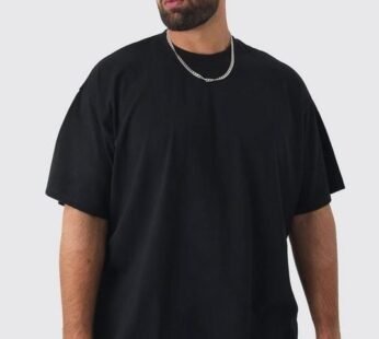 Plus Oversized Crew Neck T-shirt