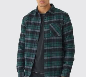 Regular Fit Flannel Check Long Sleeve Shirt