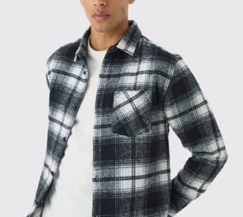 Regular Fit Flannel Check Long Sleeve Shirt