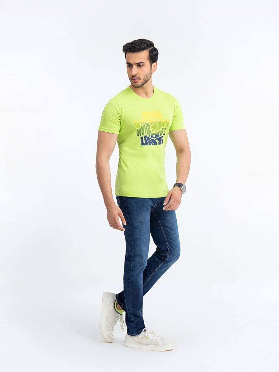 Regular Fit Graphic Tee - FMTGT23-046