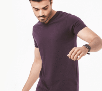 Regular Fit V-Neck Basic Tee – FMTBT22-013