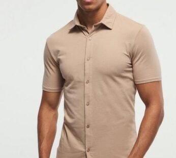 Short Sleeve Stretch Fit Jersey Shirt